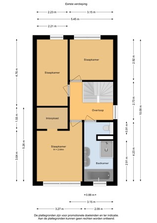 Floorplan - Moerasorchidee 29, 8245 JW Lelystad